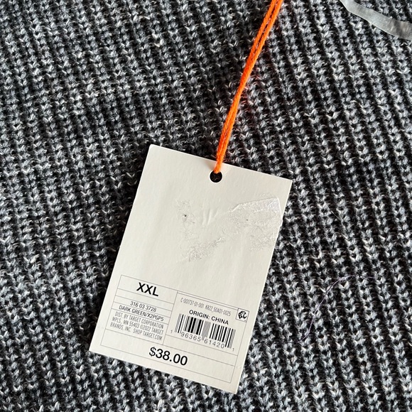 NWT Knox Rose Dark Green Marled Open Front Cardigan Size XXL - Picture 9 of 13